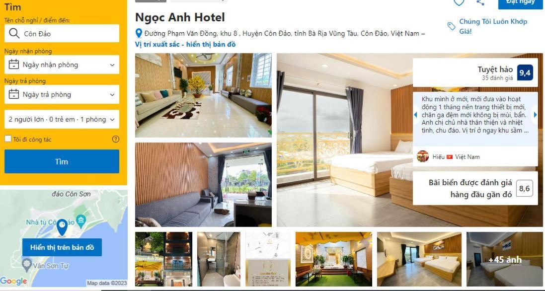 Ngoc Anh Hotel Chi Khu Co Ong Екстер'єр фото